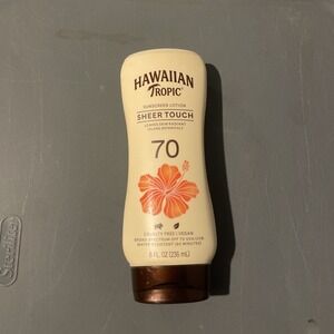 Hawaiian‎ Tropic Sheer Touch Lotion Sunscreen SPF 70, 8oz | Broad Spectrum 8oz